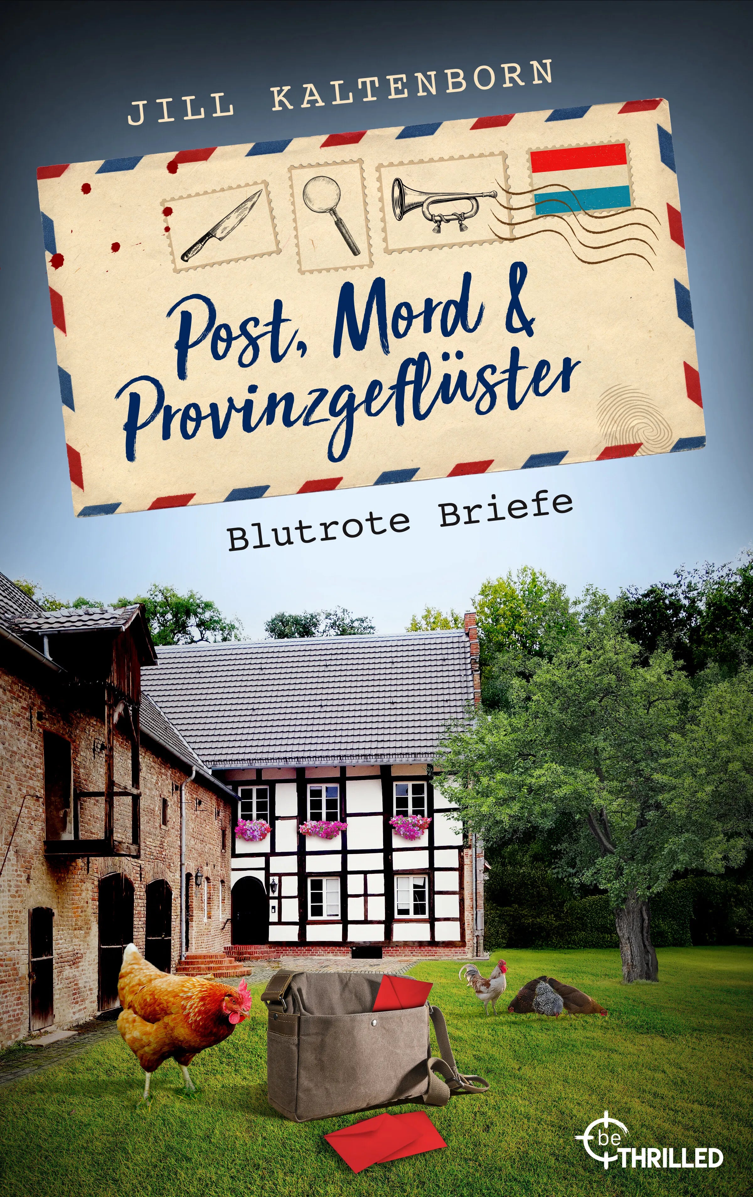 Cover: Post, Mord und Provinzgeflüster - Blutrote Briefe (E-Book) von Jill Kaltenborn