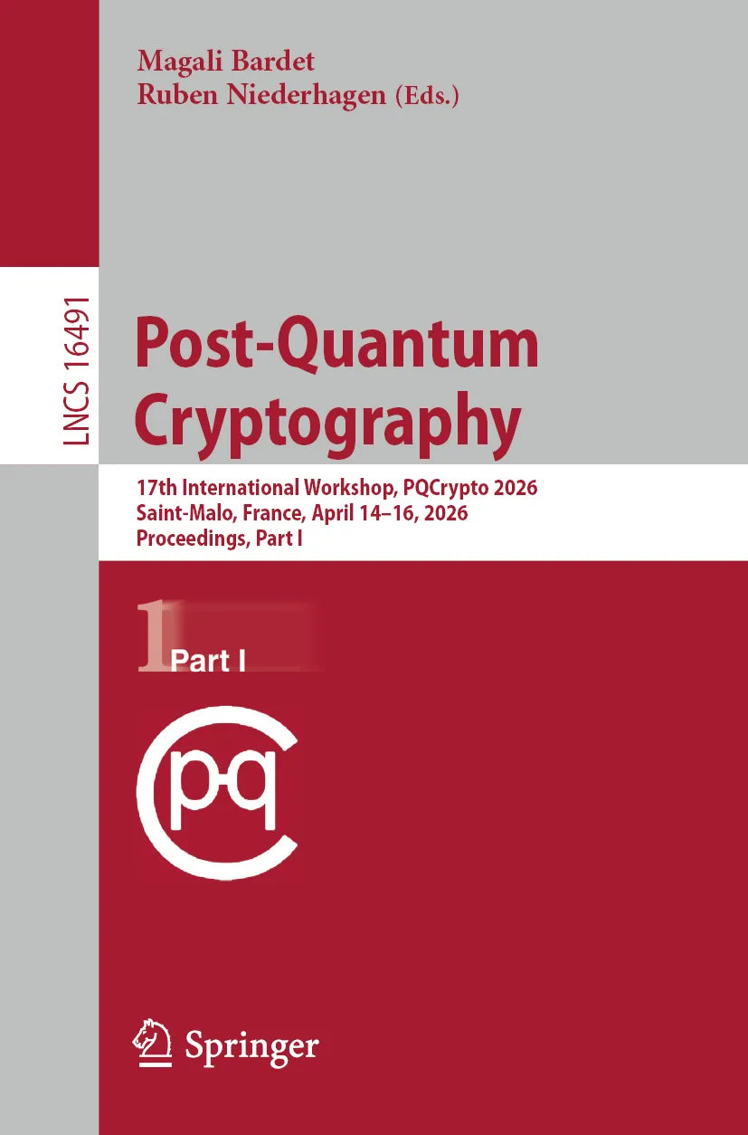 Cover: Post-Quantum Cryptography (E-Book)