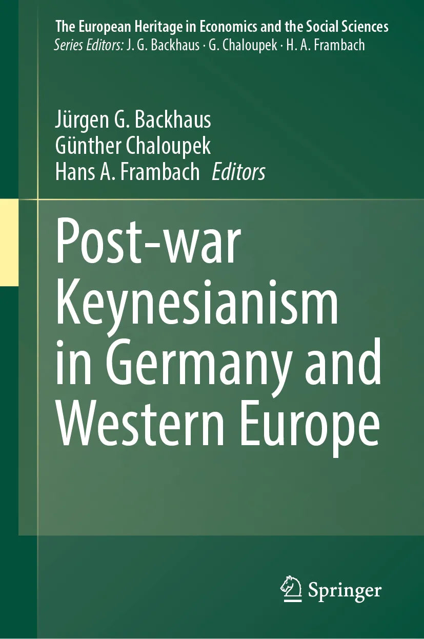 Cover: Post-war Keynesianism in Germany and Western Europe (E-Book)