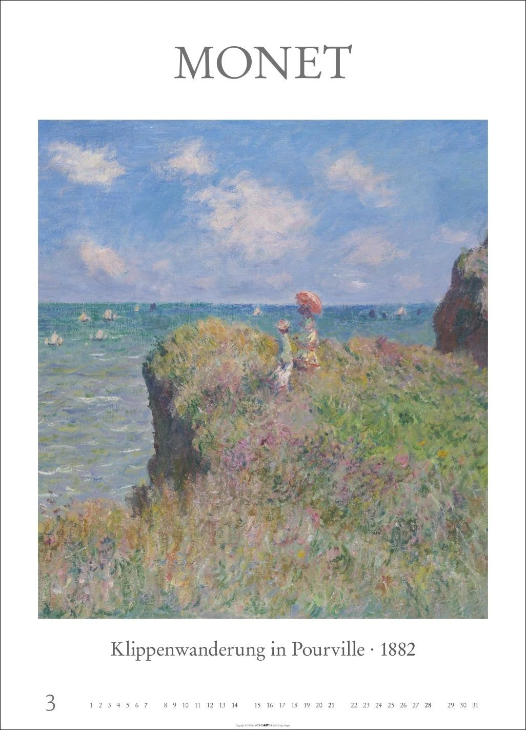 Poster Art Kalender 2027 - Monet Van Gogh Matisse Klee – Ansicht