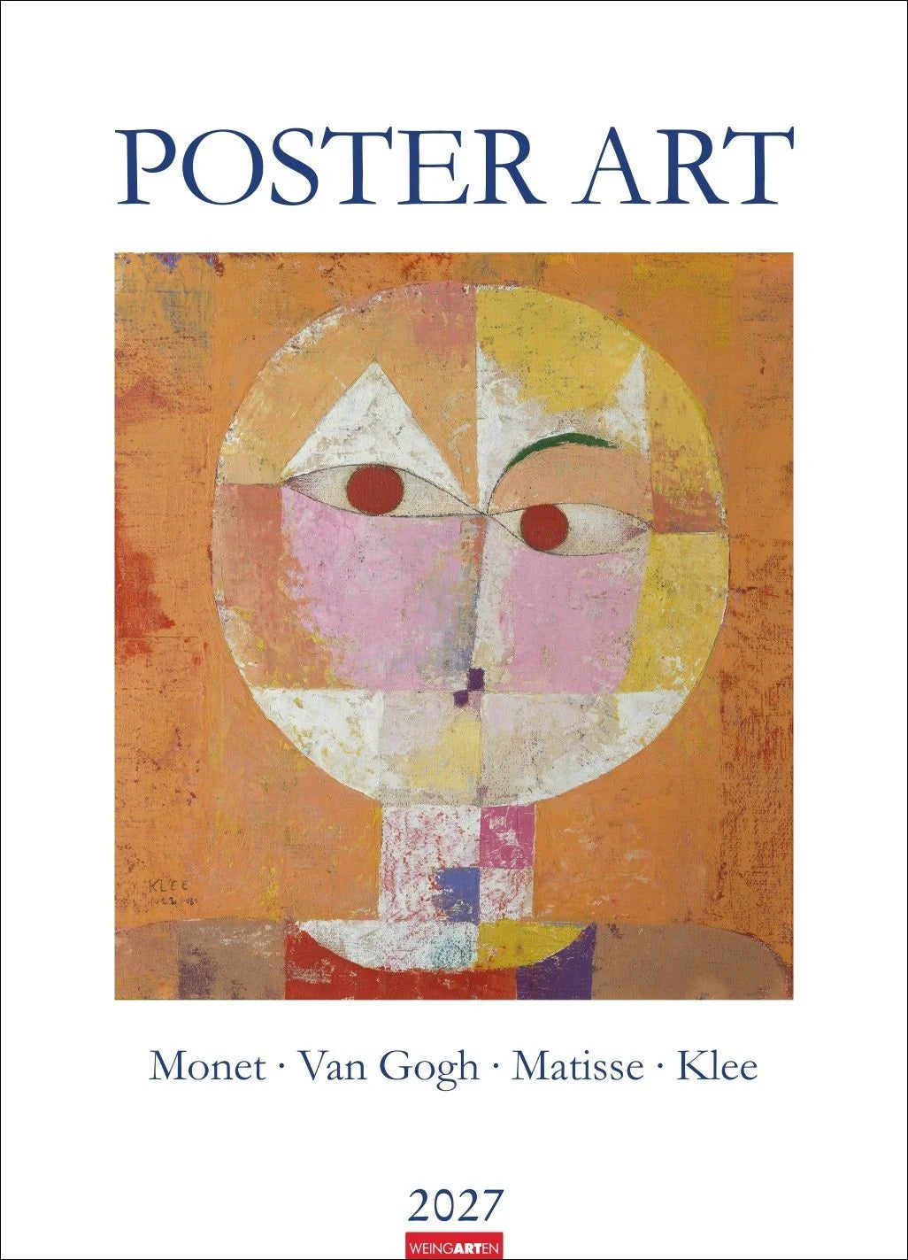 Wandkalender: Poster Art Kalender 2027 - Monet Van Gogh Matisse Klee