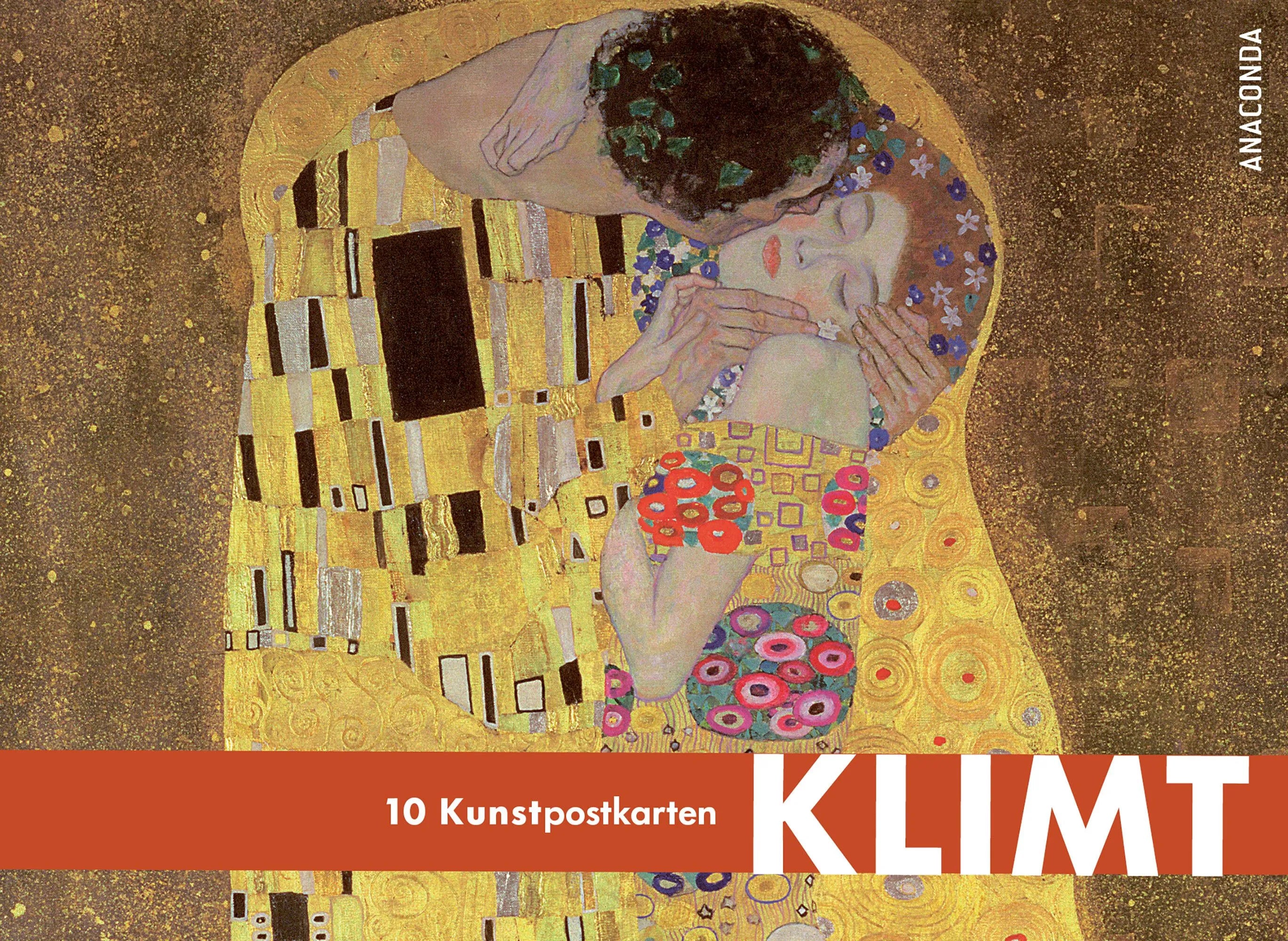 Cover: Postkarten Großformat Gustav Klimt (Taschenbuch)