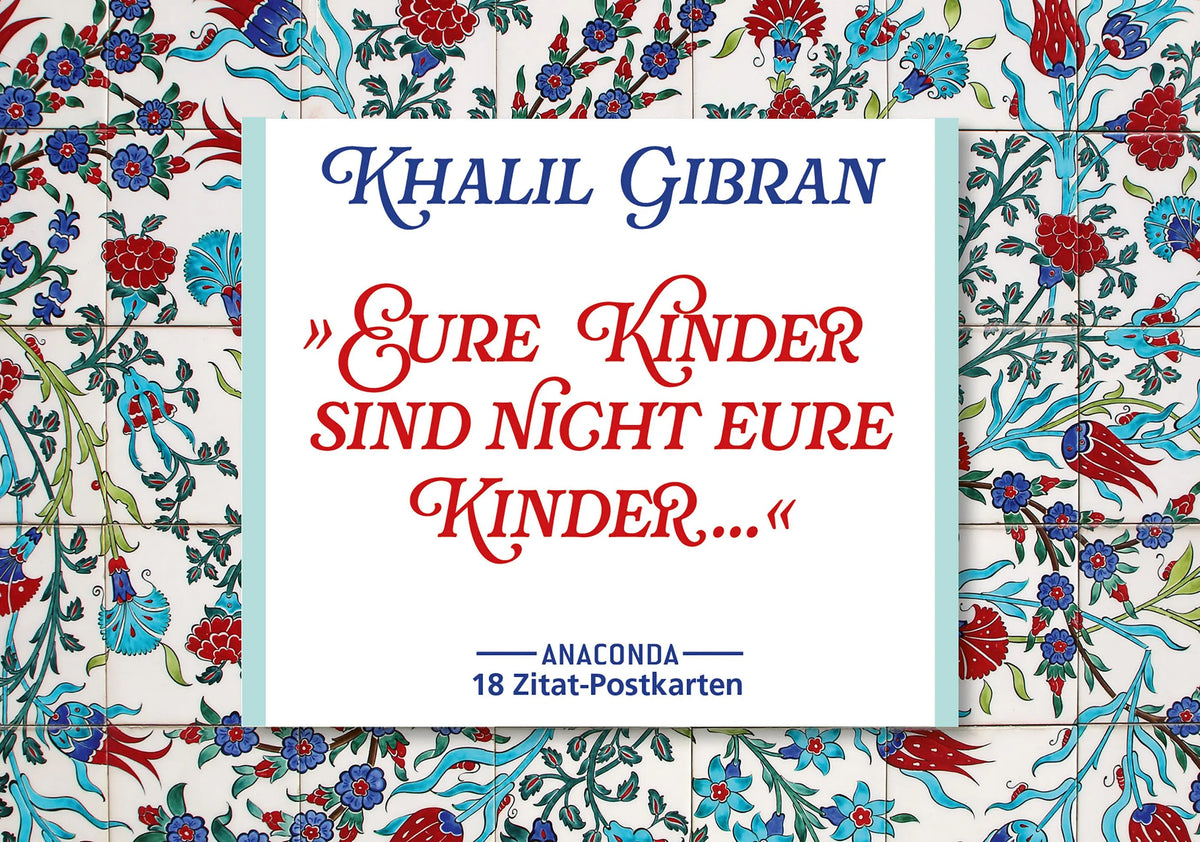 Cover: Postkarten-Set Khalil Gibran (Taschenbuch)