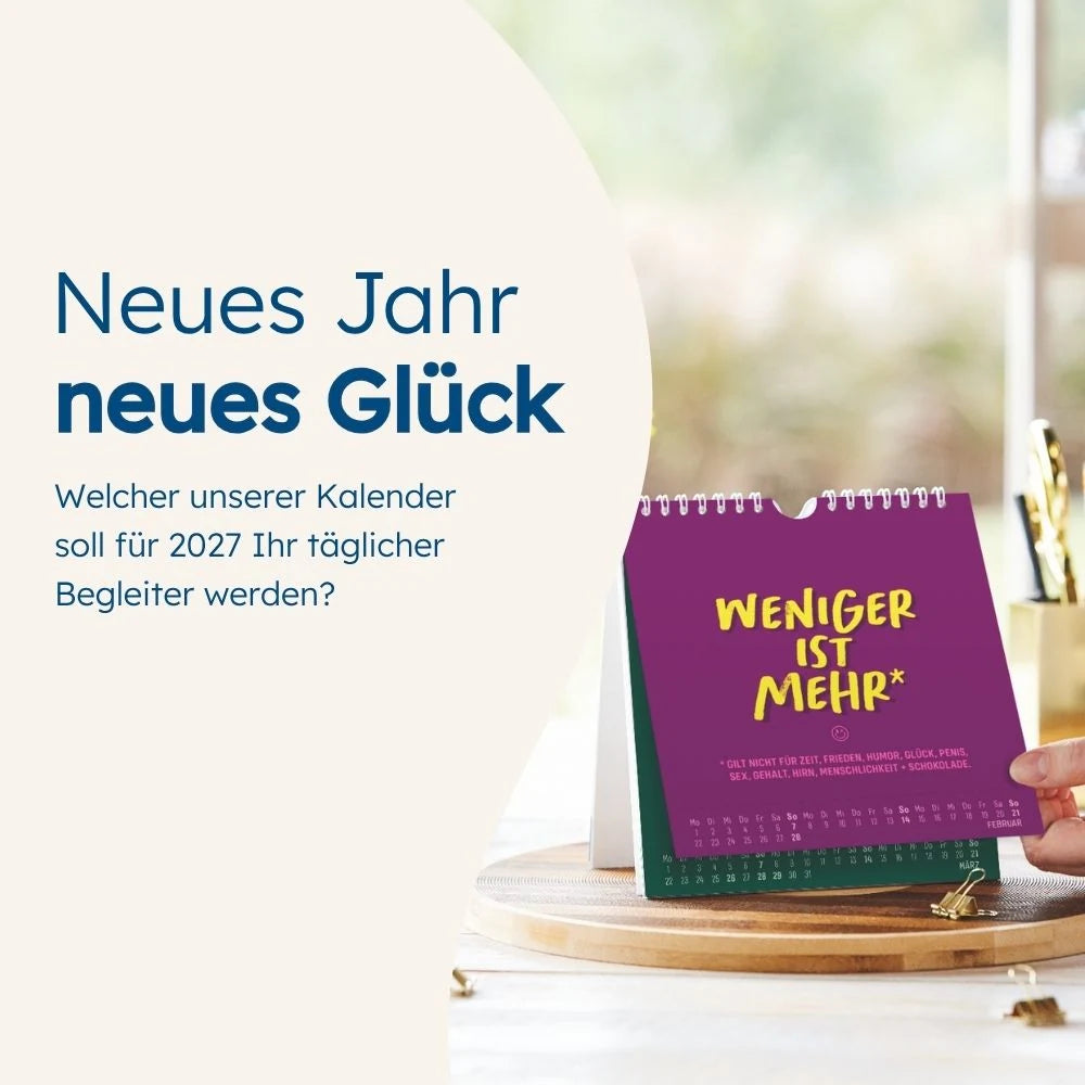 Postkartenkalender 2027 Herzensjahr – Ansicht