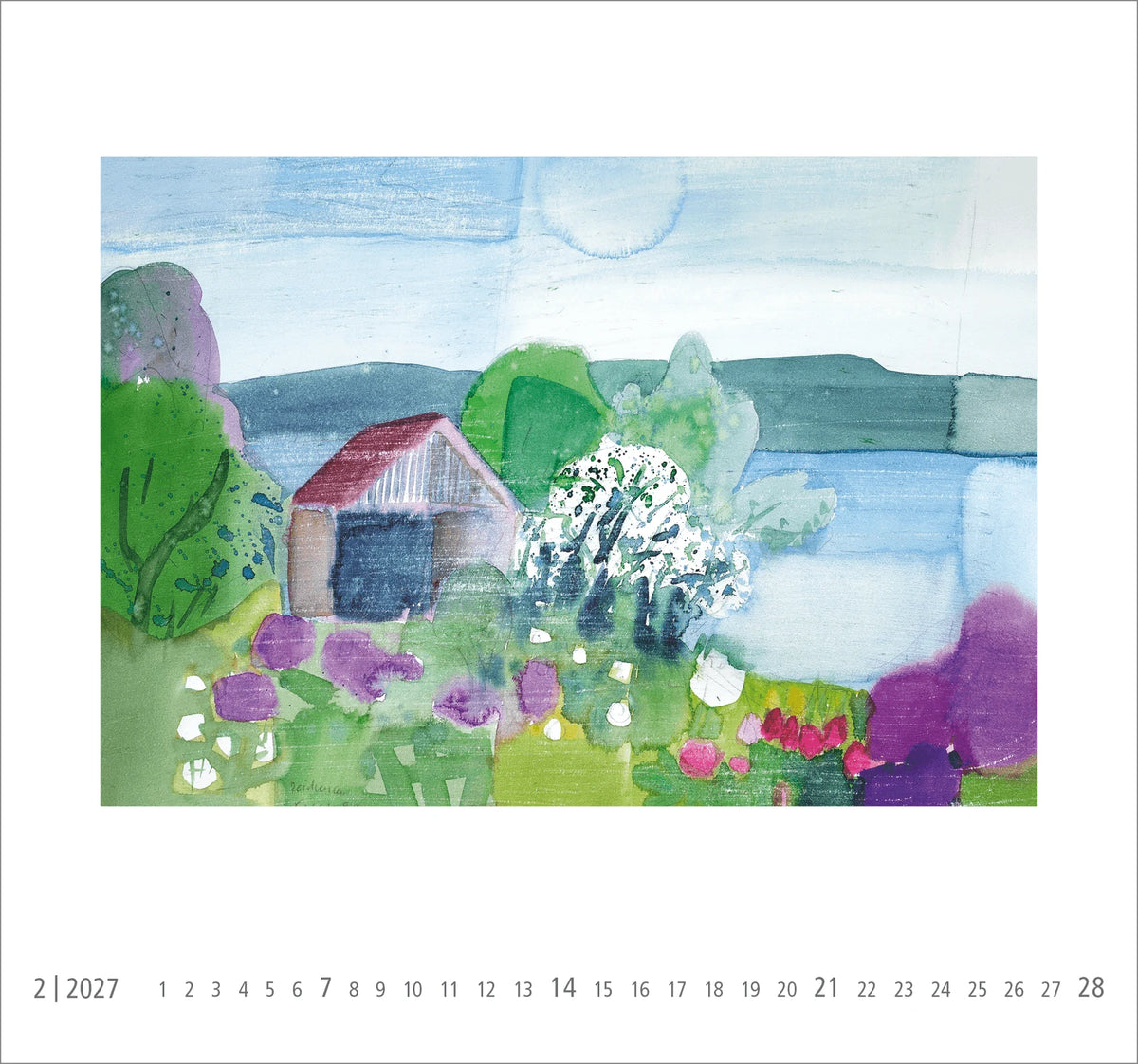 Postkartenkalender 2027: Neue Horizonte – Ansicht