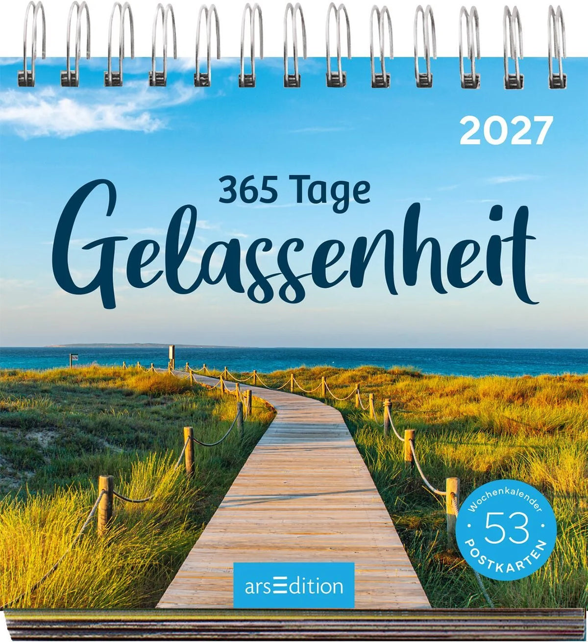 Postkartenkalender 365 Tage Gelassenheit 2027 – Ansicht