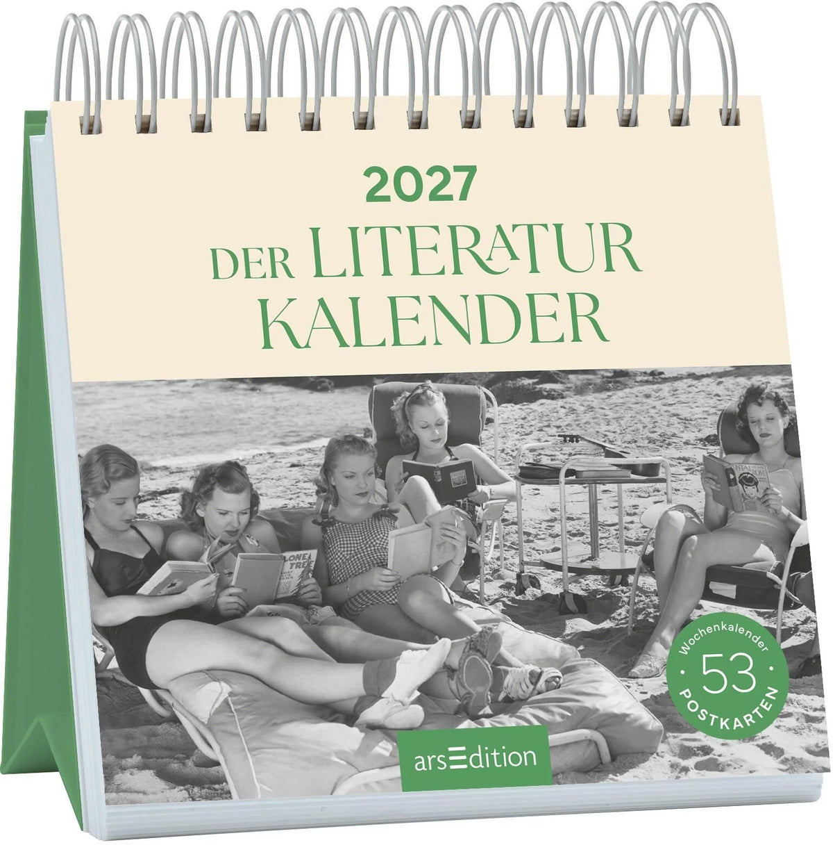Postkartenkalender: Postkartenkalender Der Literaturkalender 2027