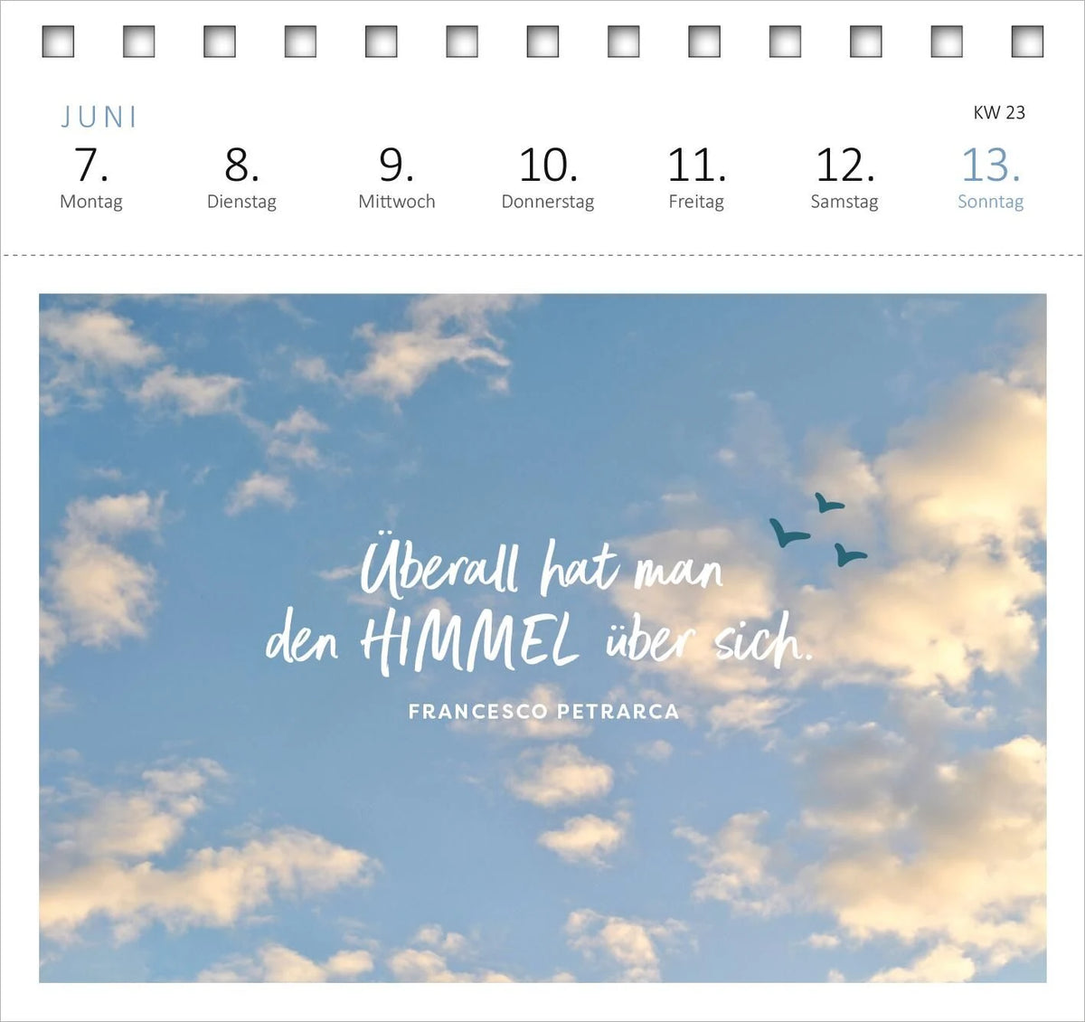 Postkartenkalender Lebensweisheiten 2027 – Ansicht
