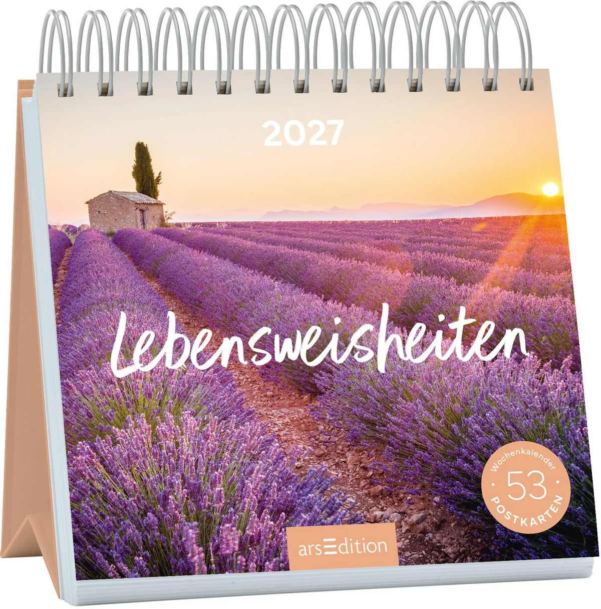 Postkartenkalender: Postkartenkalender Lebensweisheiten 2027