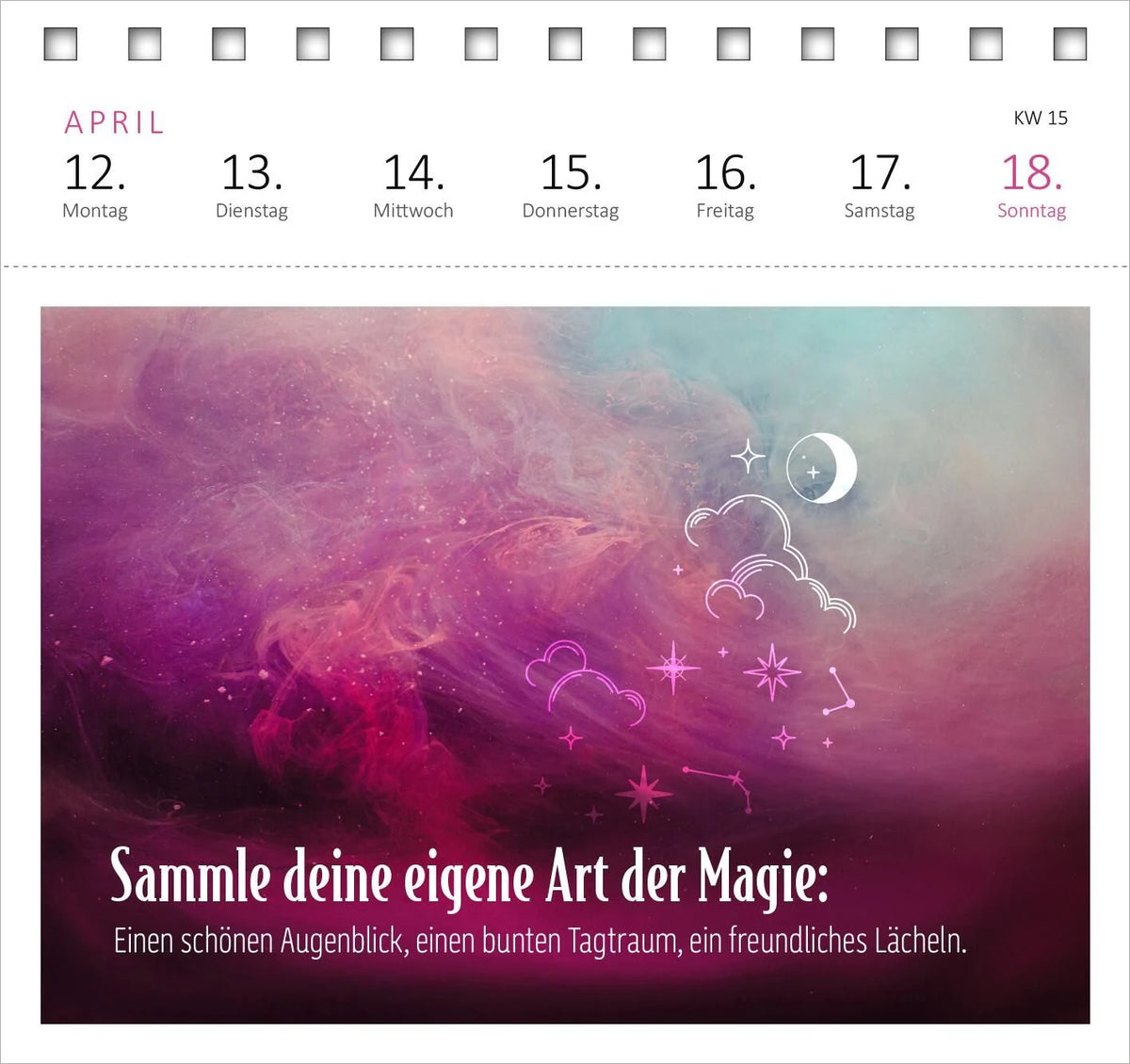 Postkartenkalender Mein magisches Jahr 2027 – Ansicht