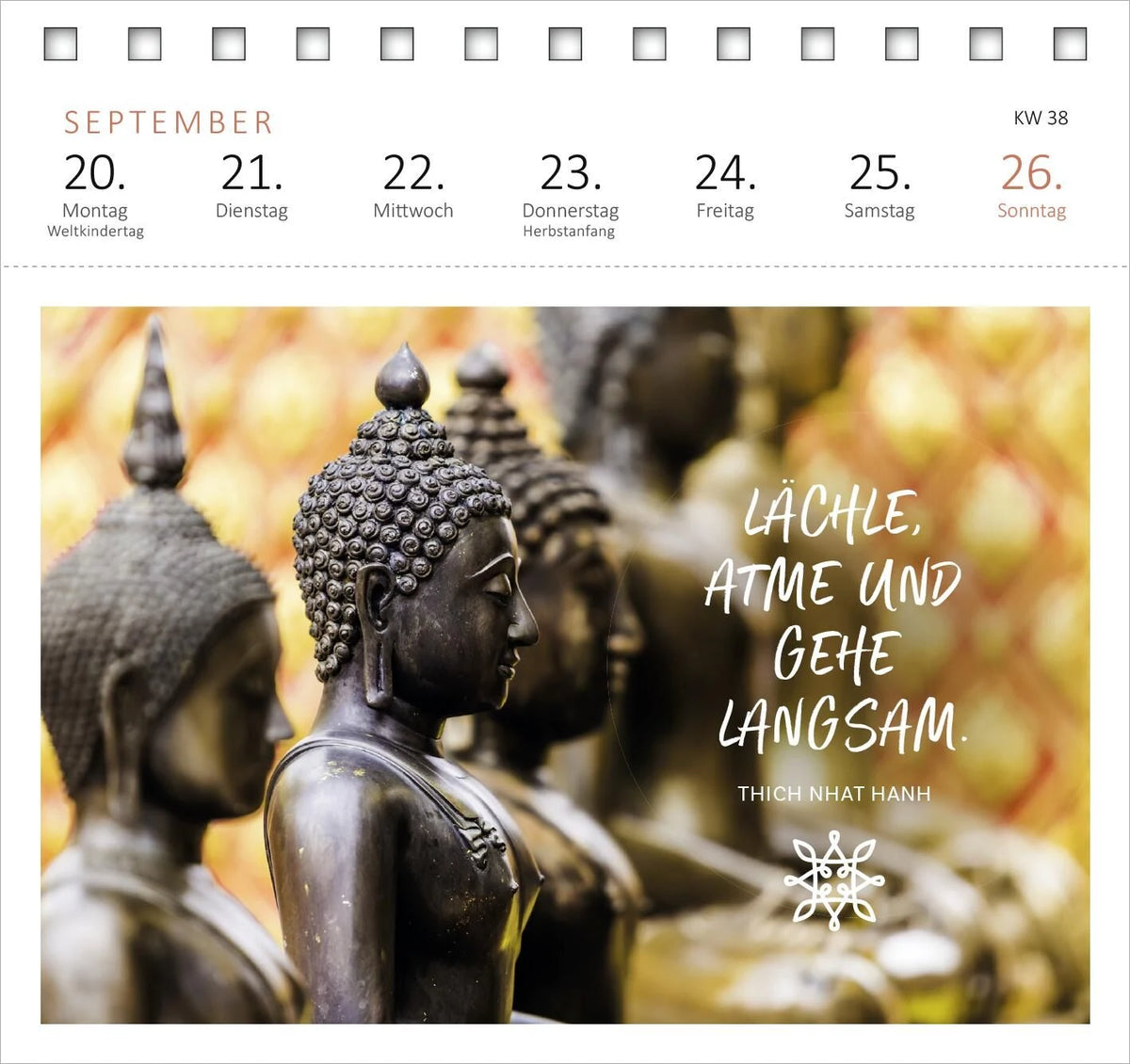 Postkartenkalender Yogaglück für jeden Tag 2027 – Ansicht