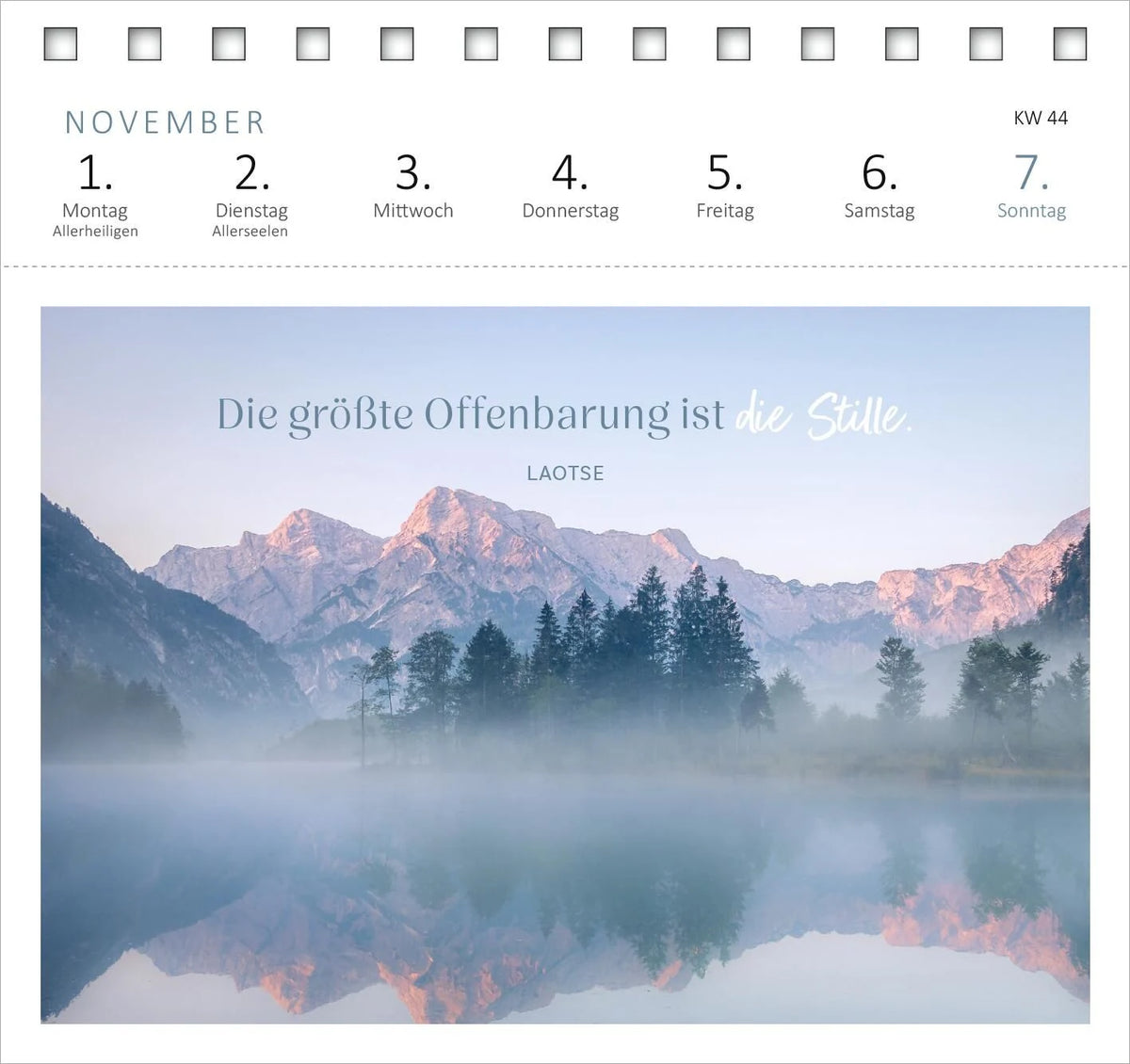 Postkartenkalender Yogaglück für jeden Tag 2027 – Ansicht