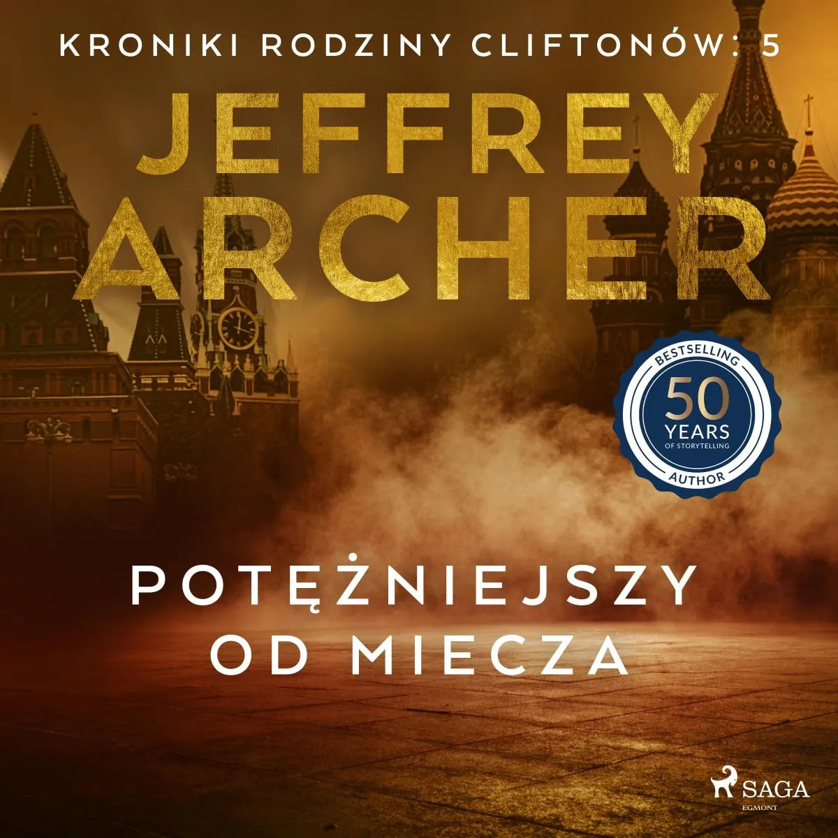 Cover: Potężniejszy od miecza (Hörbuch Download) von Jeffrey Archer