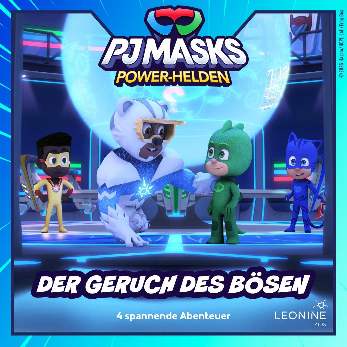 Cover: Power-Helden - Folgen 05-08: Der Geruch des Bösen (Hörbuch Download) von PJ Masks