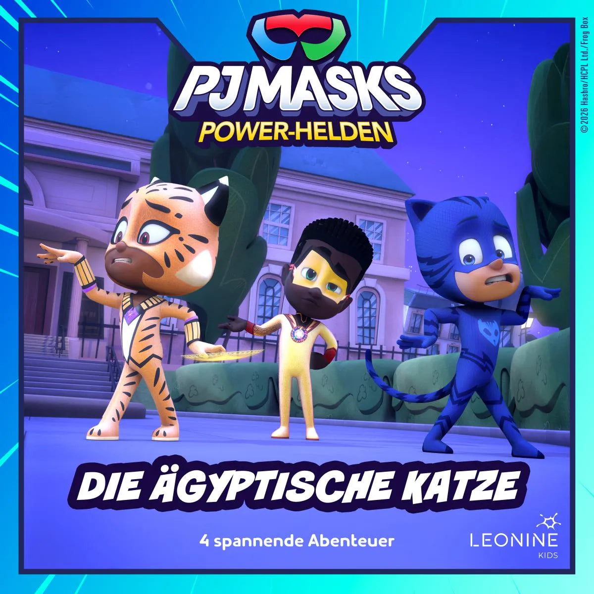 Cover: Power-Helden - Folgen 13-16: Die ägyptische Katze (Hörbuch Download) von PJ Masks