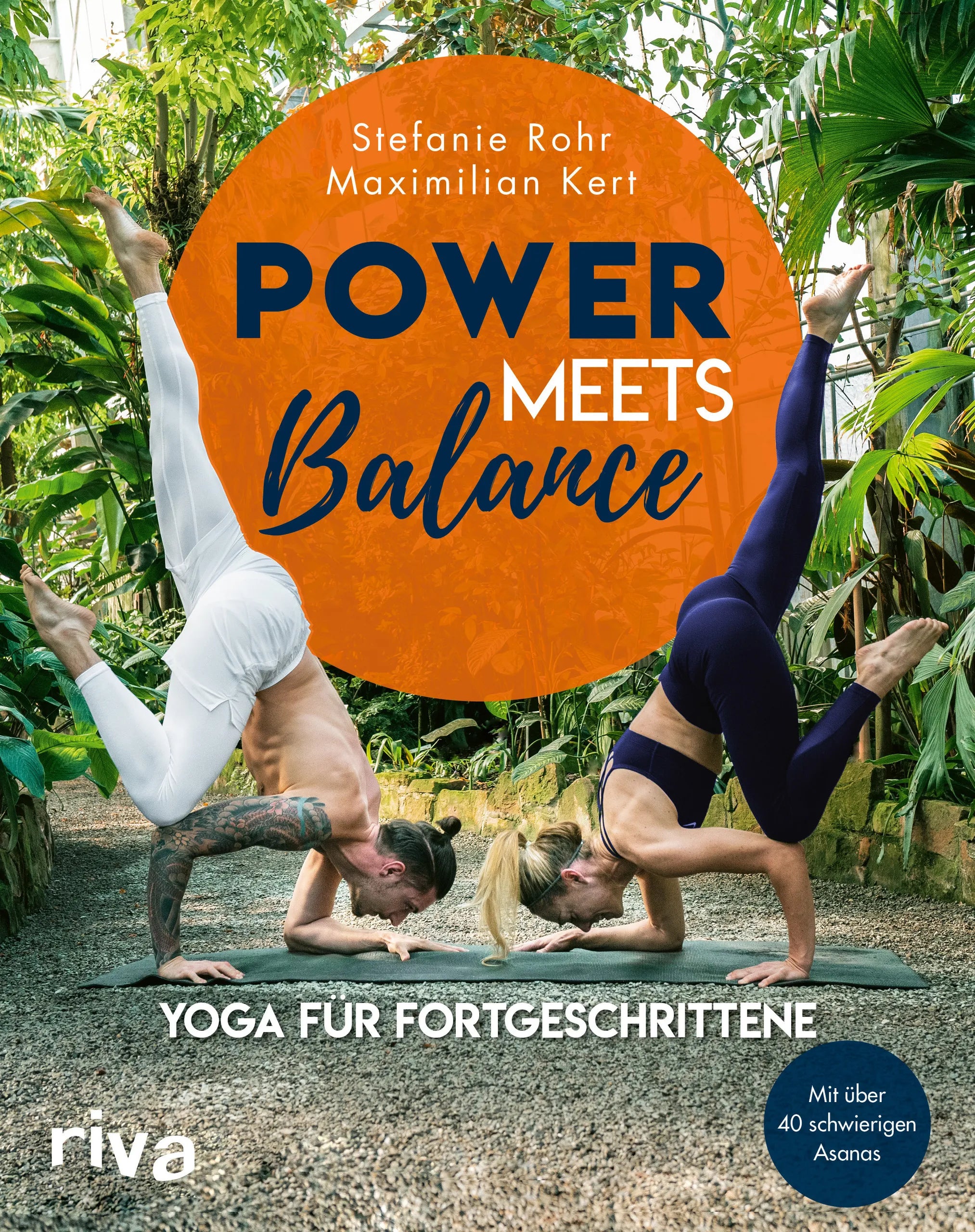 Buchcover von 'Power meets Balance – Yoga für Fortgeschrittene' - Taschenbuch von Stefanie Rohr