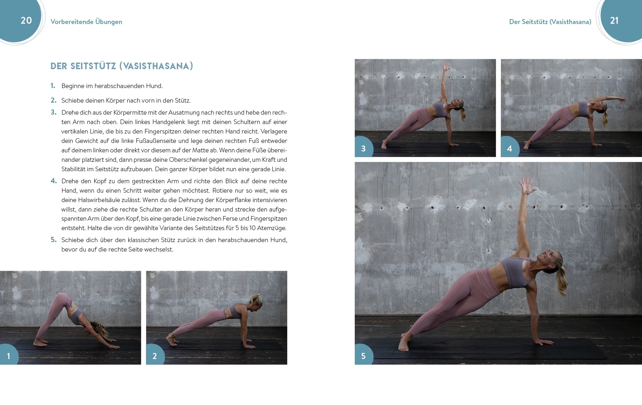 Innenansicht von 'Power meets Balance – Yoga für Fortgeschrittene' - Taschenbuch