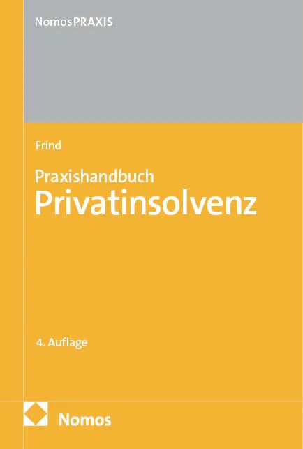 Cover: Praxishandbuch Privatinsolvenz (E-Book) von Frank Frind