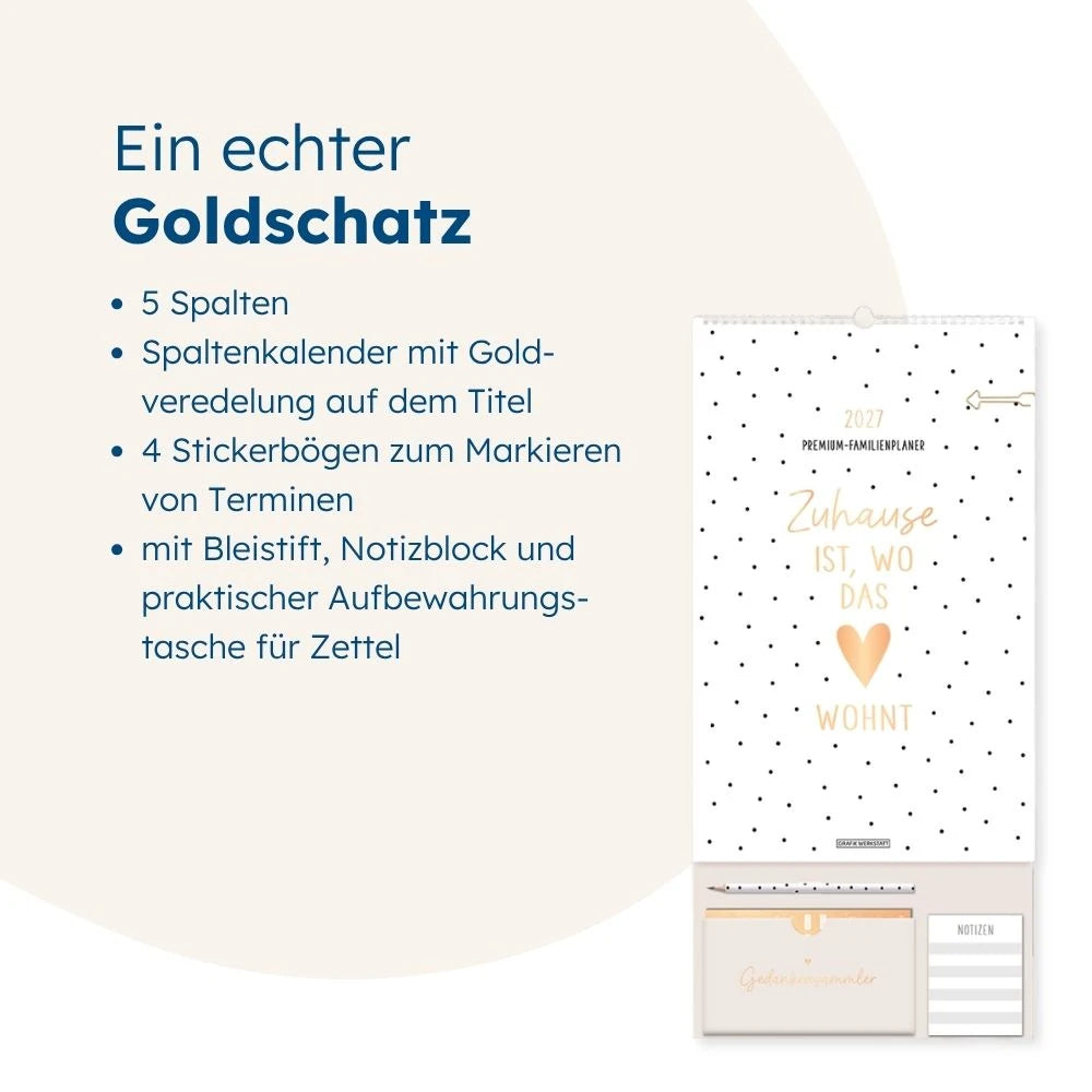 Premium-Familienplaner 2027 – Ansicht
