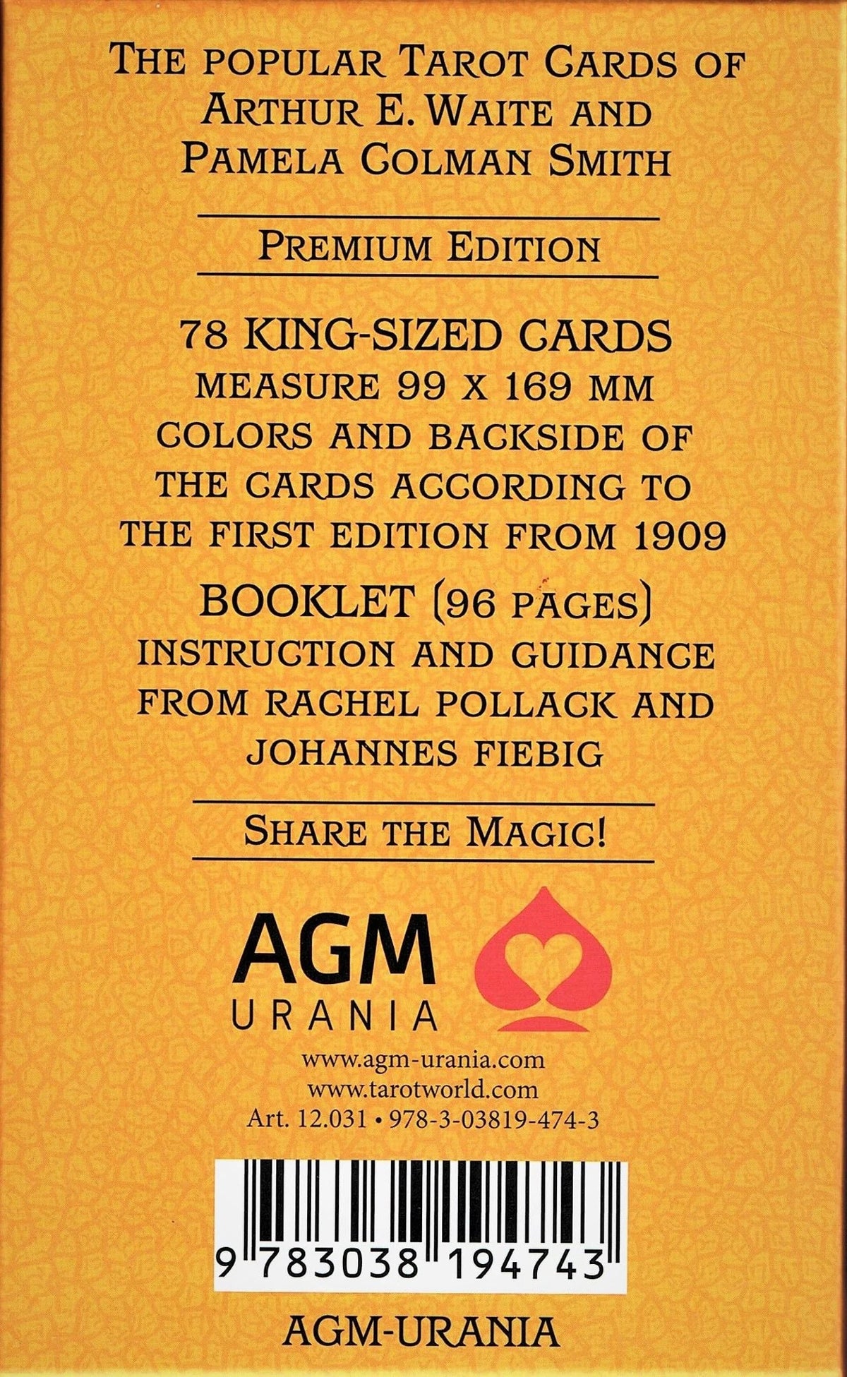 Premium Tarot of A.E.Waite - GB, englische Ausg. – Ansicht