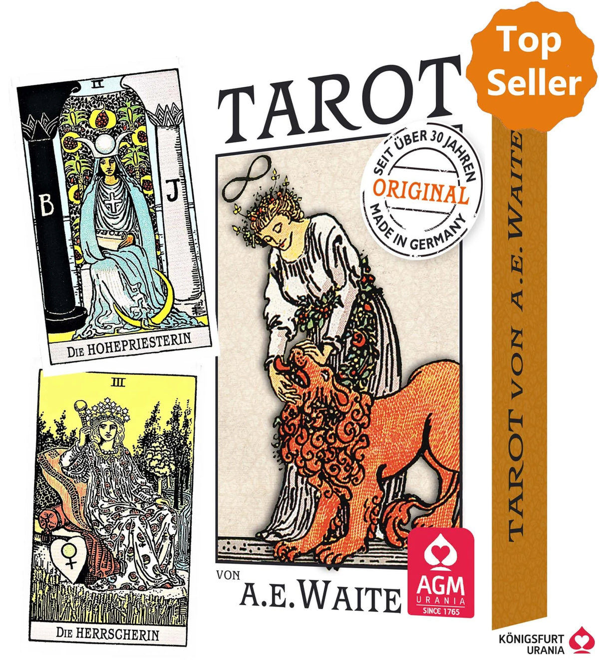 Kartendeck: Premium Tarot von A.E. Waite