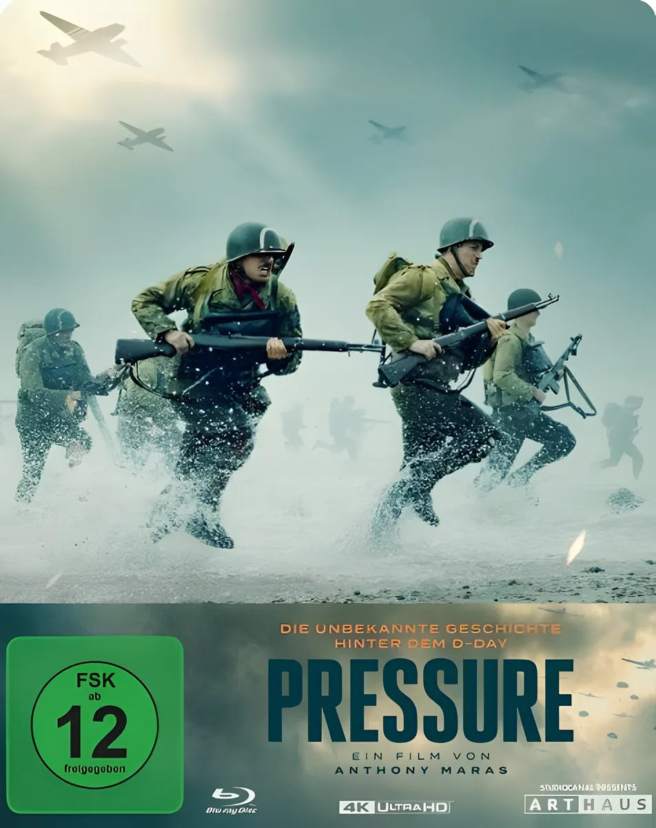 4K UHD Blu-ray-Cover: Pressure - Steelbook