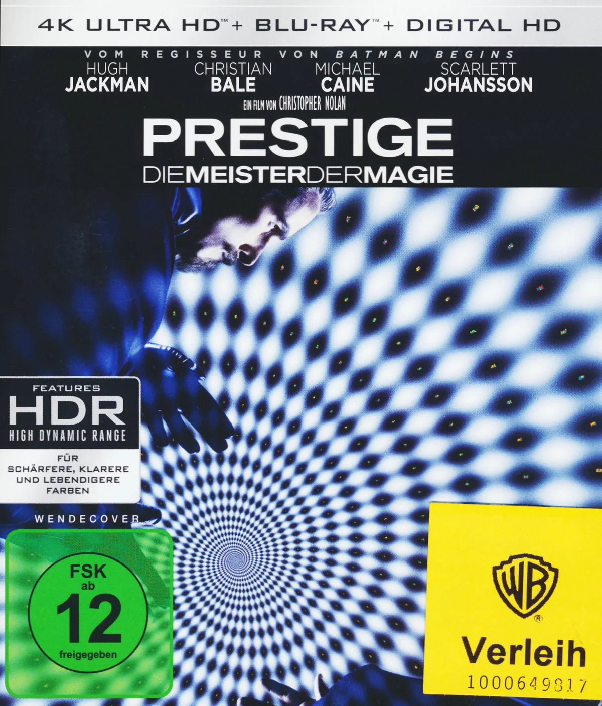 Prestige - Meister der Magie  (+ 2 BRs) - Blu-ray 4K Ultra HD