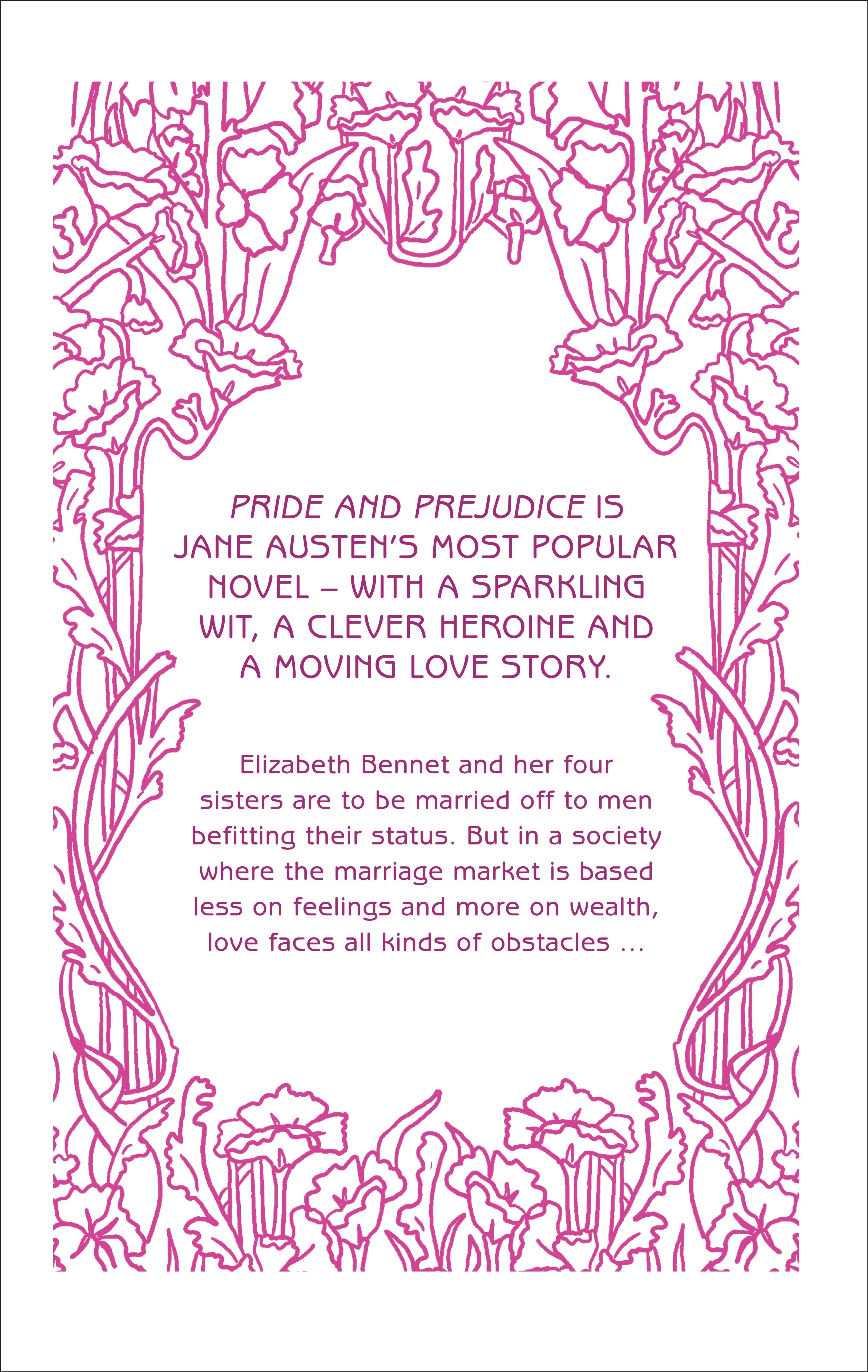Rückseite: Pride and Prejudice (Hardcover)