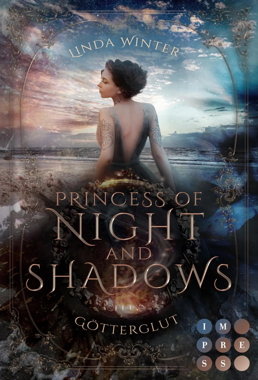 Buchcover von 'Princess of Night and Shadows. Götterglut' - Taschenbuch von Linda Winter