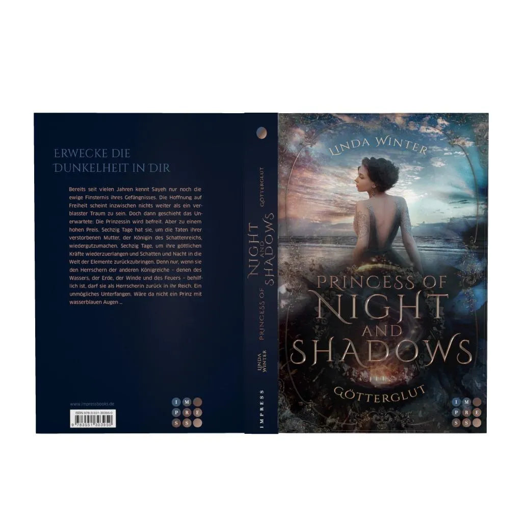 Produktansicht: Princess of Night and Shadows. Götterglut (Taschenbuch)
