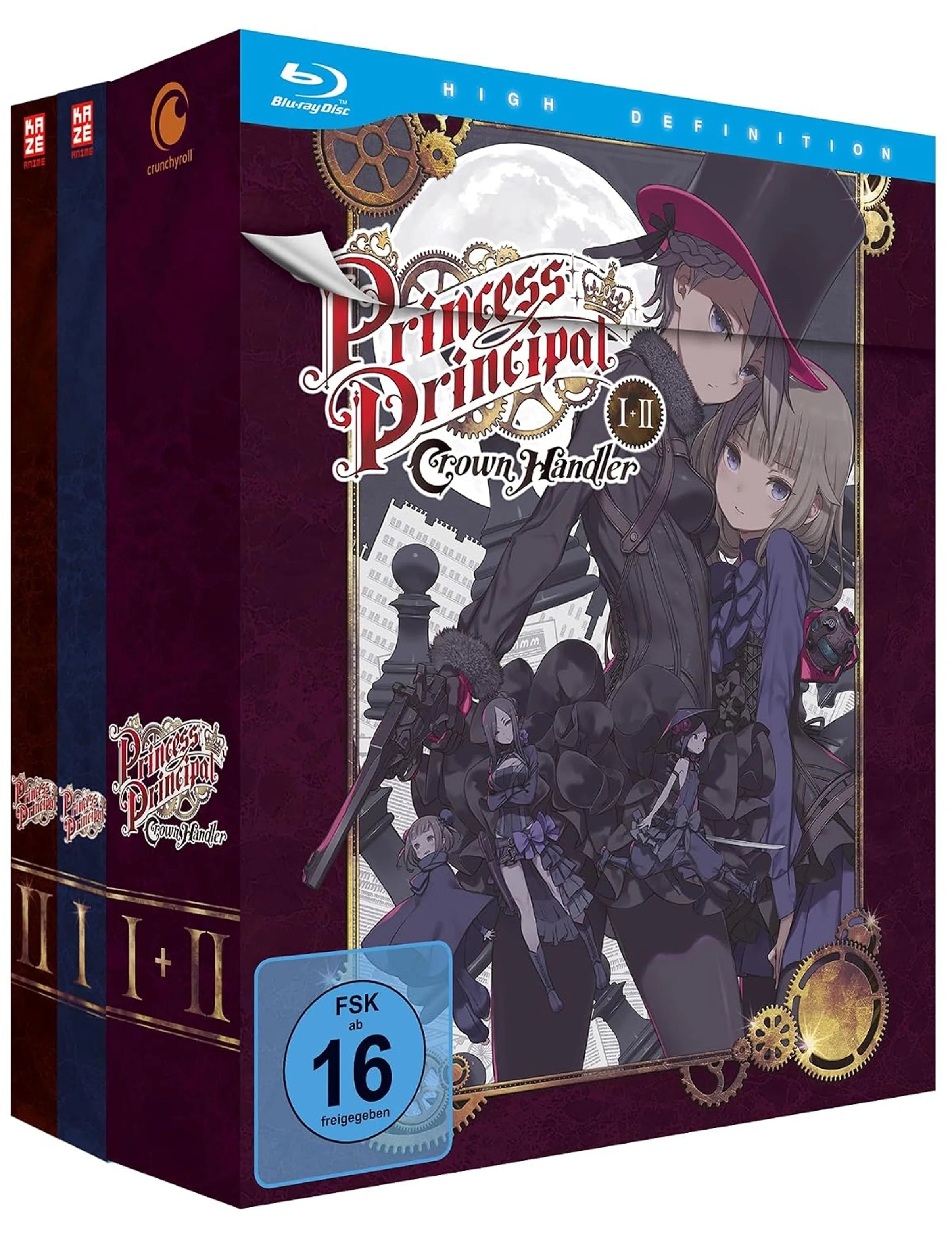 Blu-ray-Cover: Princess Principal - Gesamtausgabe - Staffel 1 +. Regie: Masaki Tachibana