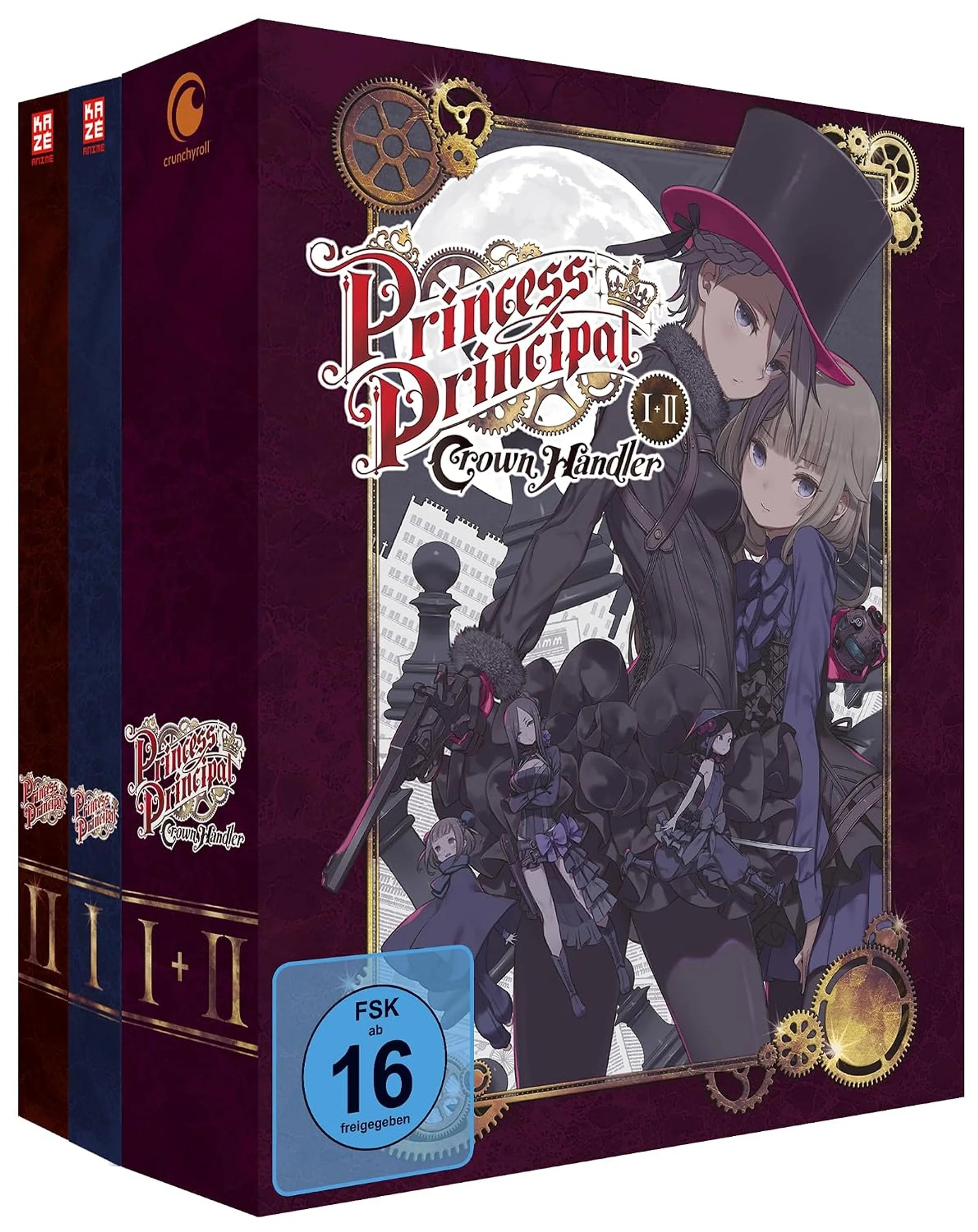 DVD-Cover: Princess Principal - Gesamtausgabe - Staffel 1 +. Regie: Masaki Tachibana
