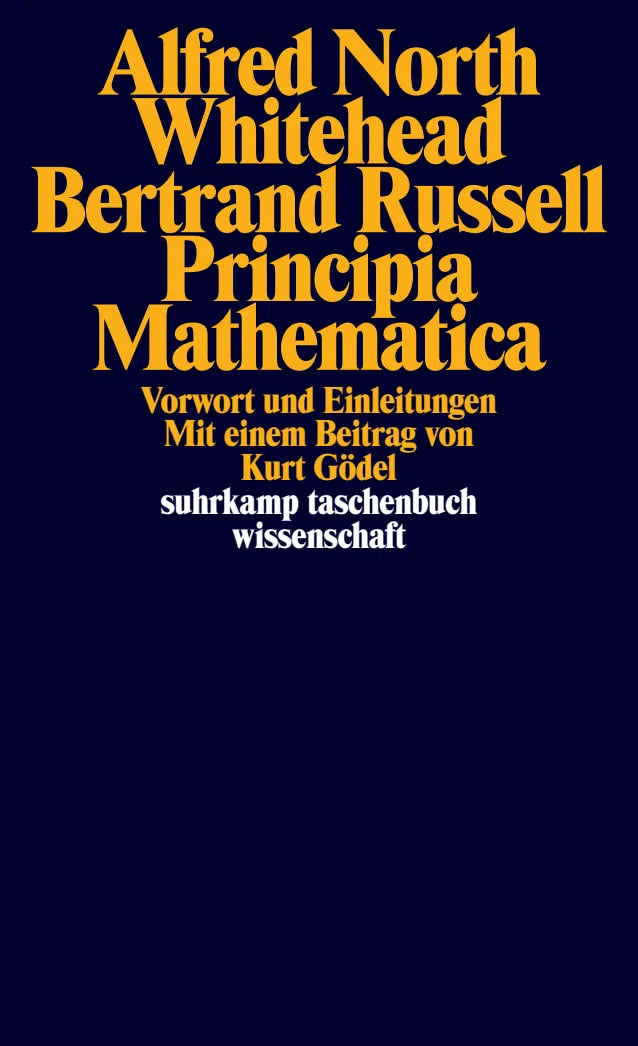 Buchcover von 'Principia Mathematica' - Taschenbuch von Bertrand Russell