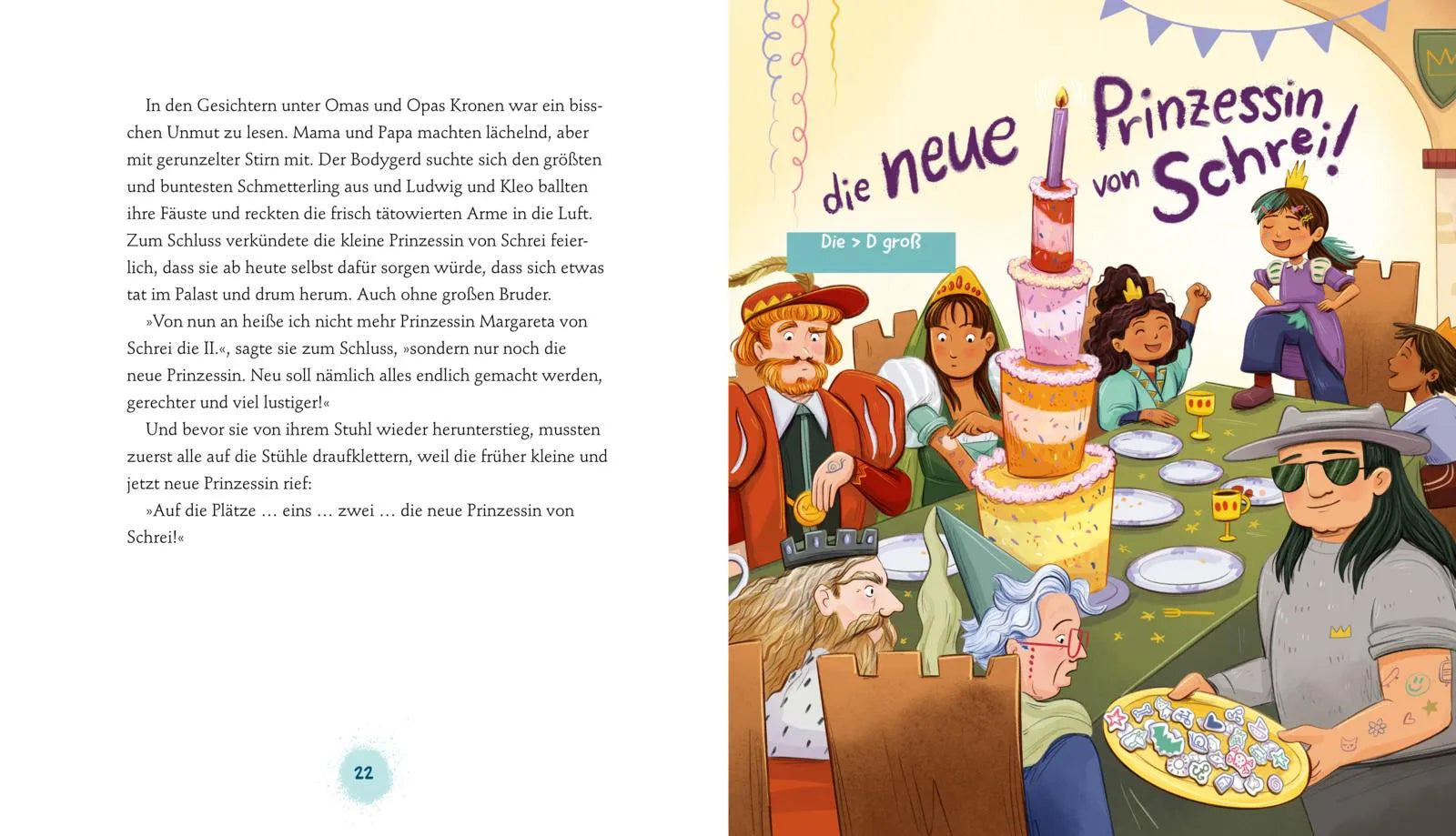 Detailansicht: Prinzessin von Schrei (Hardcover)