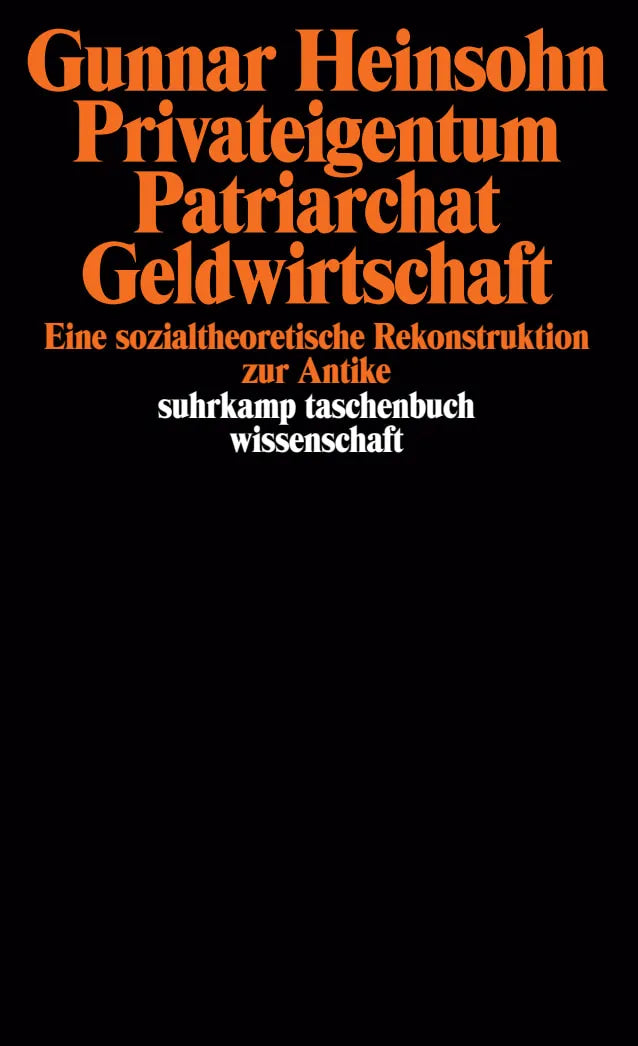 Buchcover von 'Privateigentum, Patriarchat, Geldwirtschaft' - Taschenbuch von Gunnar Heinsohn