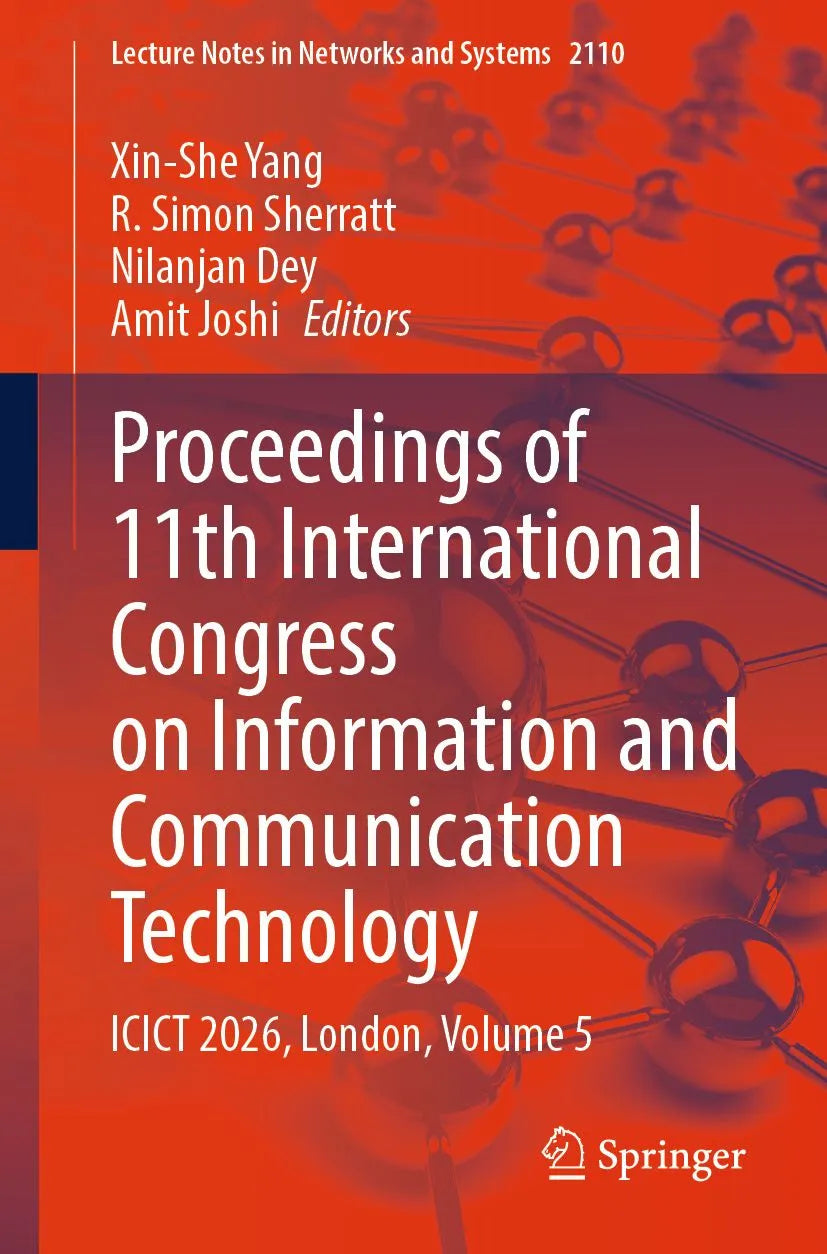 Cover: Proceedings of 11th International Congress on Information and Communication Technology (E-Book) von Xin-She Yang