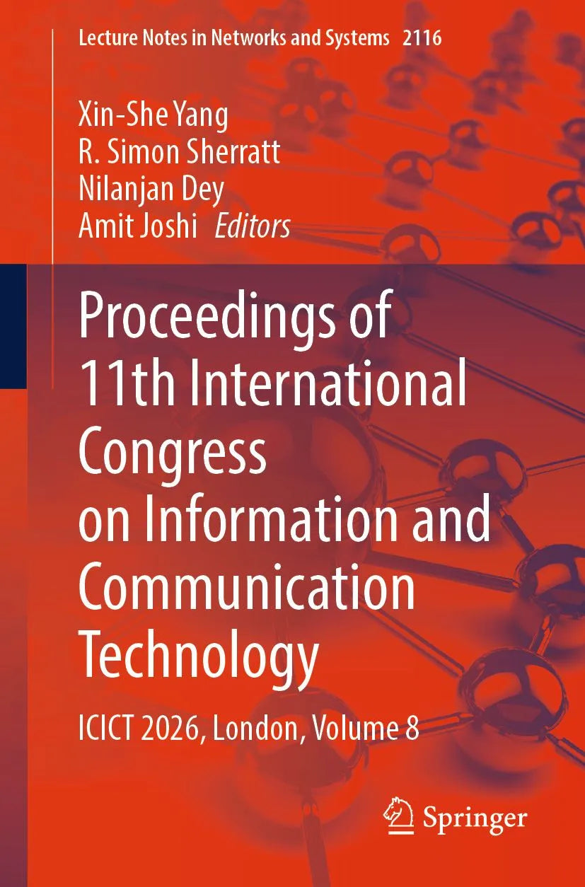 Cover: Proceedings of 11th International Congress on Information and Communication Technology (E-Book) von Xin-She Yang