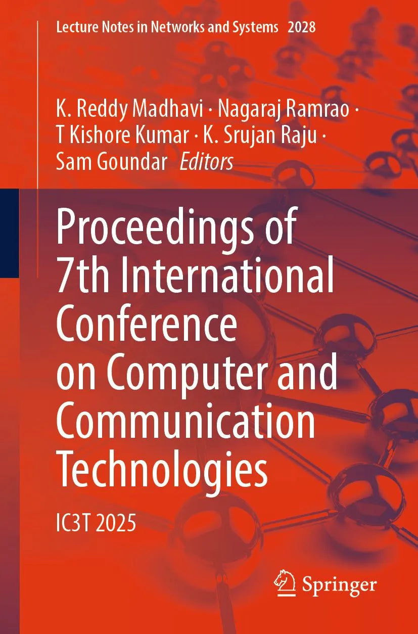 Cover: Proceedings of 7th International Conference on Computer and Communication Technologies (E-Book) von K. Reddy Madhavi