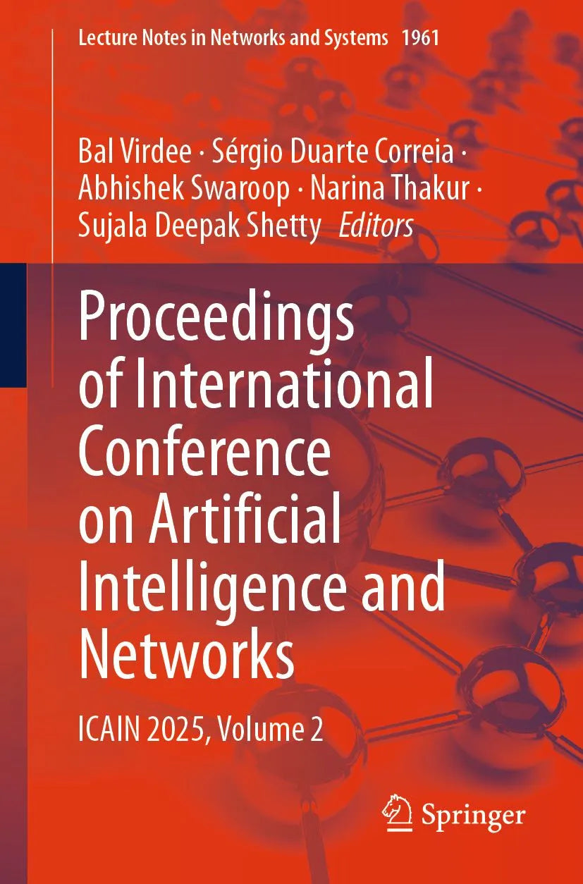 Cover: Proceedings of International Conference on Artificial Intelligence and Networks (E-Book) von Bal Virdee