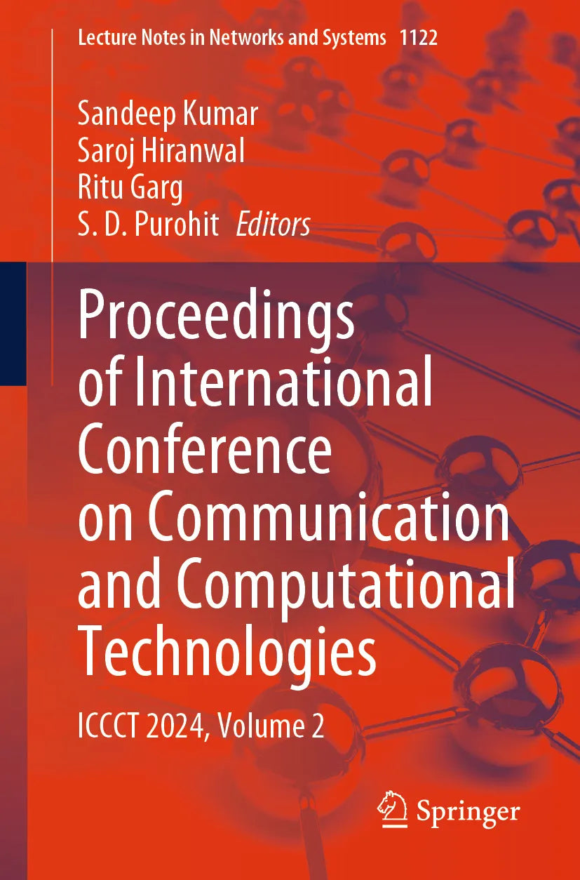 Cover: Proceedings of International Conference on Communication and Computational Technologies (E-Book)