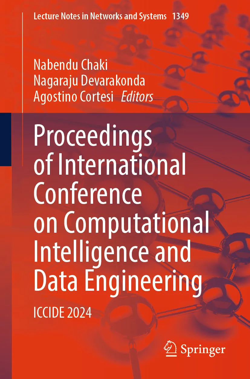 Cover: Proceedings of International Conference on Computational Intelligence and Data Engineering (E-Book)