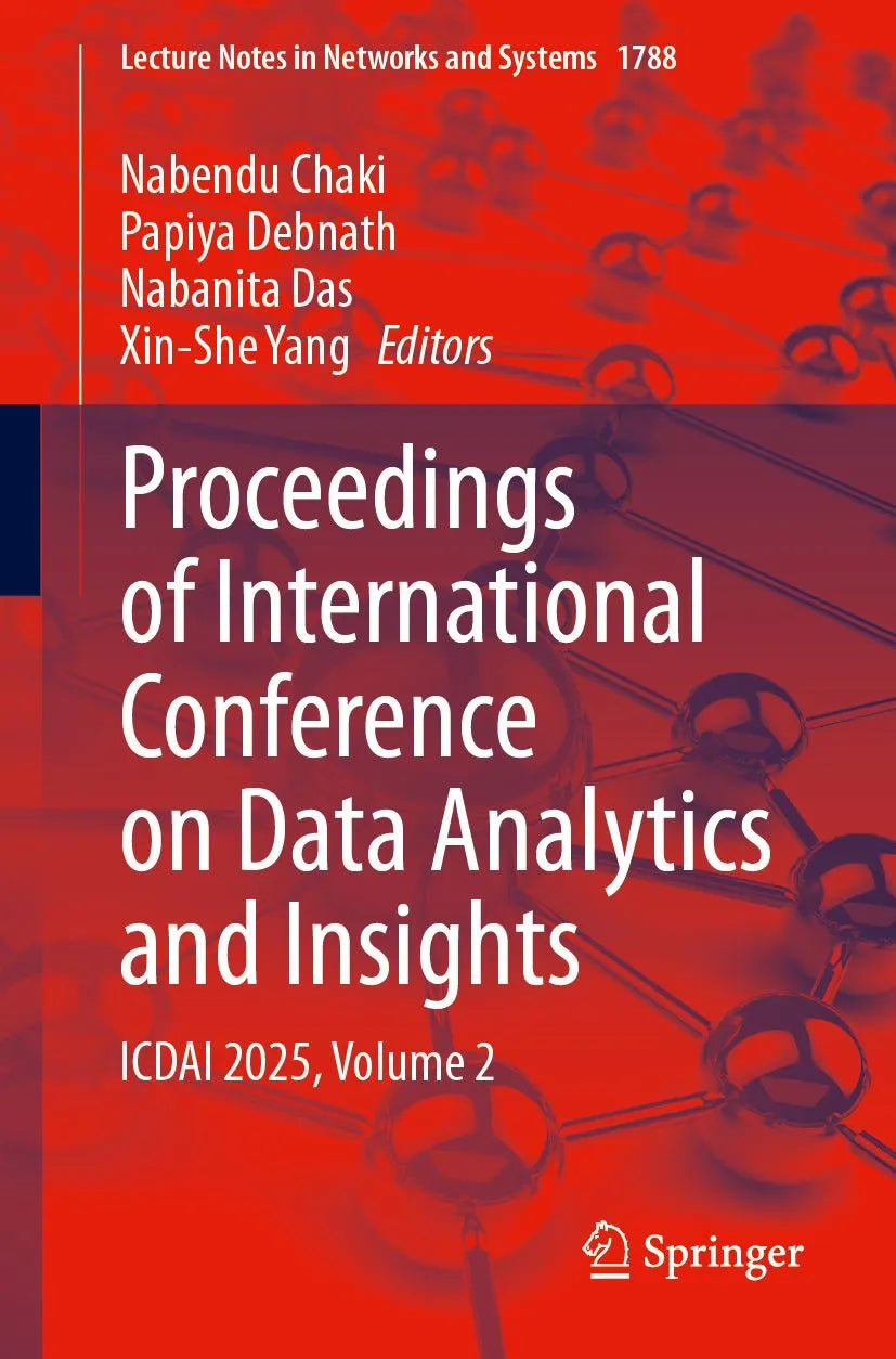 Cover: Proceedings of International Conference on Data Analytics and Insights (E-Book) von Nabendu Chaki