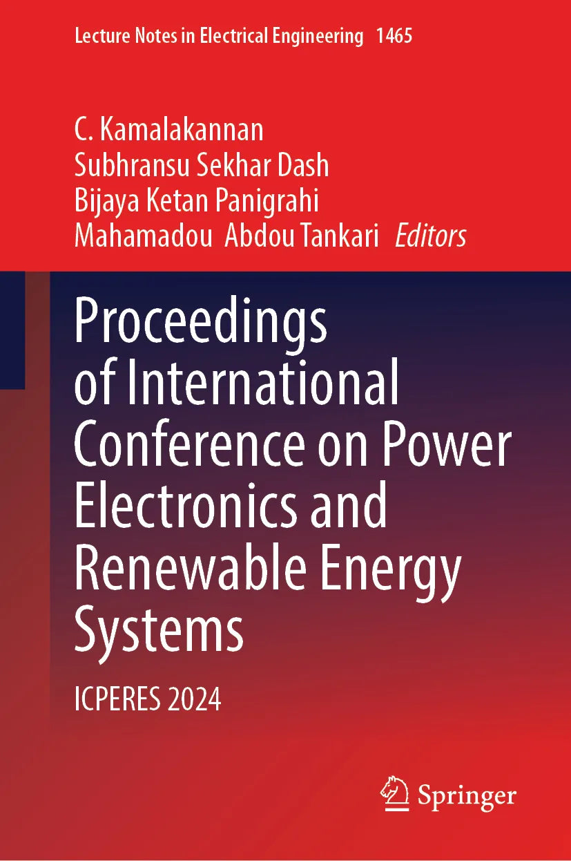 Cover: Proceedings of International Conference on Power Electronics and Renewable Energy Systems (E-Book)