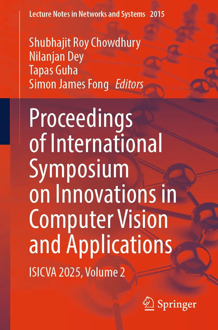 Cover: Proceedings of International Symposium on Innovations in Computer Vision and Applications (E-Book) von Shubhajit Roy Chowdhury