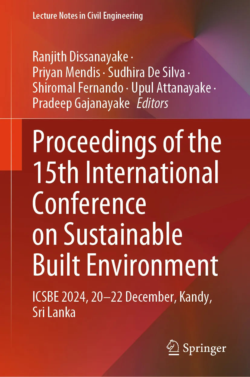 Cover: Proceedings of the 15th International Conference on Sustainable Built Environment (E-Book)