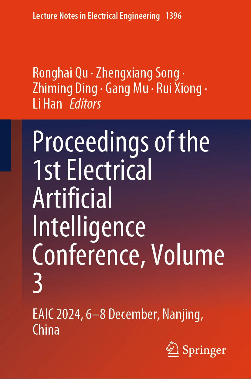 Cover: Proceedings of the 1st Electrical Artificial Intelligence Conference, Volume 3 (E-Book)