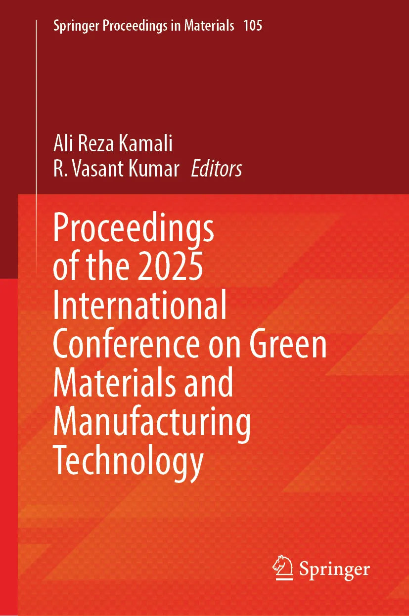 Cover: Proceedings of the 2025 International Conference on Green Materials and Manufacturing Technology (E-Book)