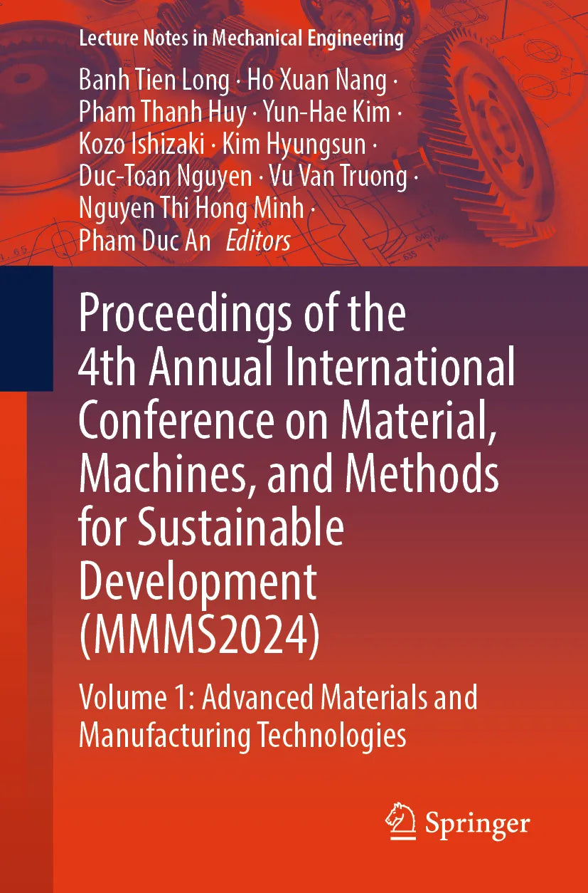 Cover: Proceedings of the 4th Annual International Conference on Material, Machines, and Methods for Sustainable Development (E-Book)
