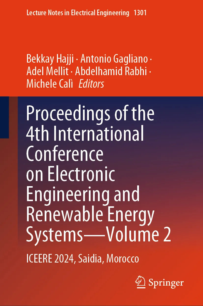 Cover: Proceedings of the 4th International Conference on Electronic Engineering and Renewable Energy Systems - Volume 2 (E-Book)