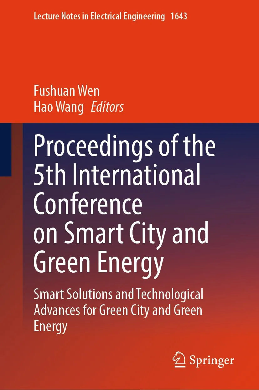 Cover: Proceedings of the 5th International Conference on Smart City and Green Energy (E-Book) von Fushuan Wen